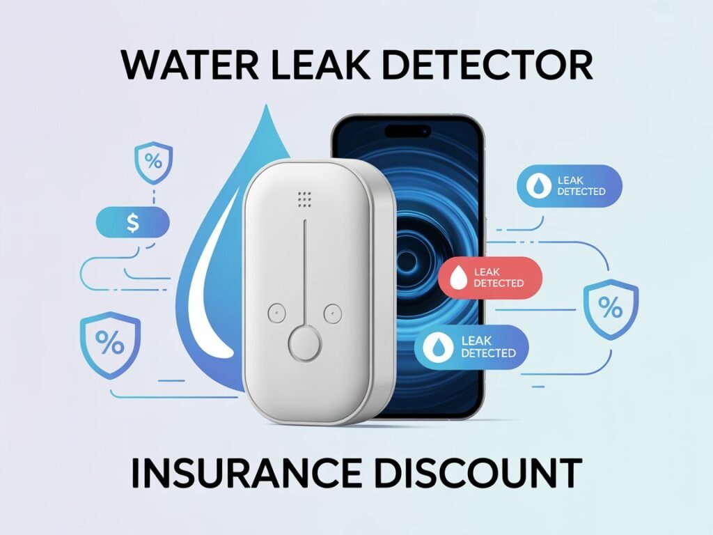 water leak detector insurance discount